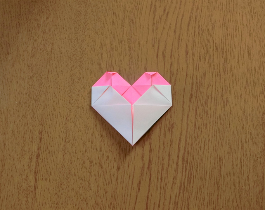 折り紙で遊ぼう！印刷OK！簡単でかわいいハートの作り方を写真で解説の画像16