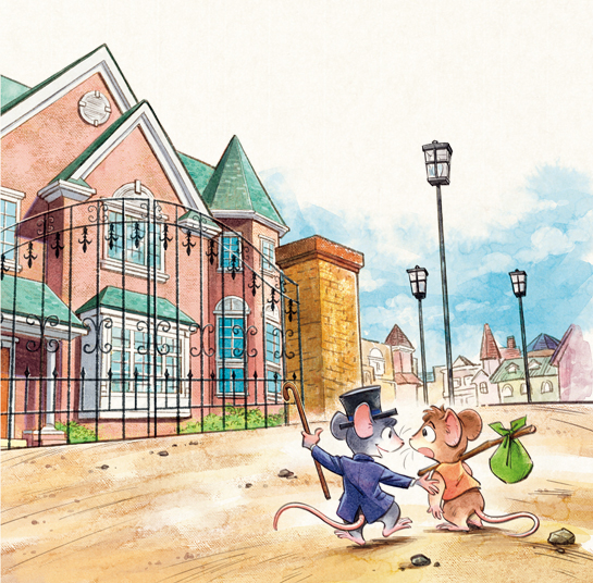 【イソップ物語】田舎のネズミと、町のネズミ〜幸せって、なんだろう……の画像3