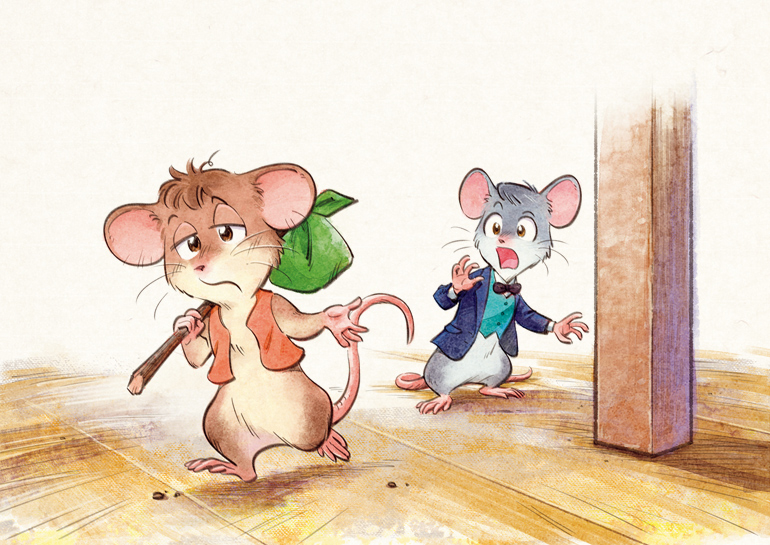 【イソップ物語】田舎のネズミと、町のネズミ〜幸せって、なんだろう……の画像6