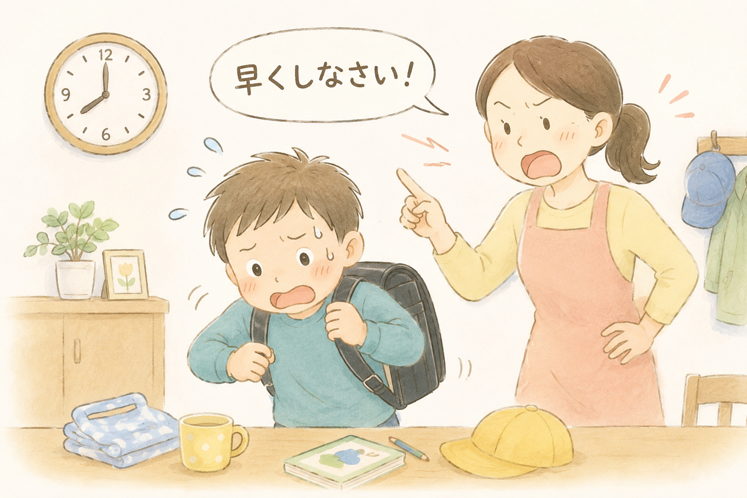 「早くして!」が口ぐせになっていませんか? 子どもを急かさずに動かす伝え方の画像2